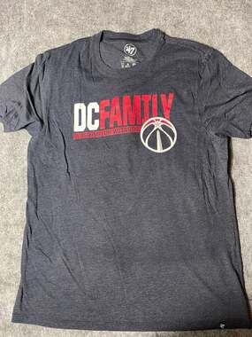 '47 Brand Washington Wizards DC Family Charcoal Heather T-Shirt XL